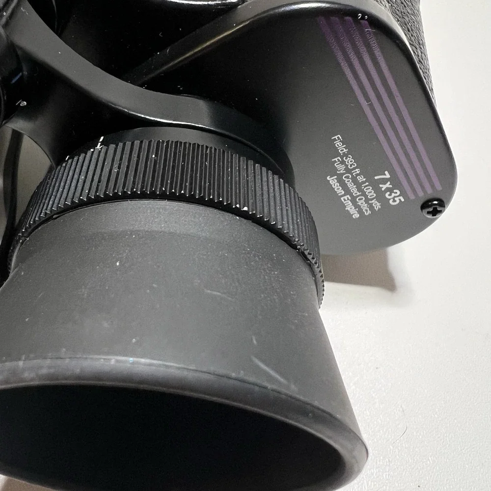 Vintage Jason 20/20‎ Model 244 7x35 Binoculars Fast Focus Coated Lenses Case